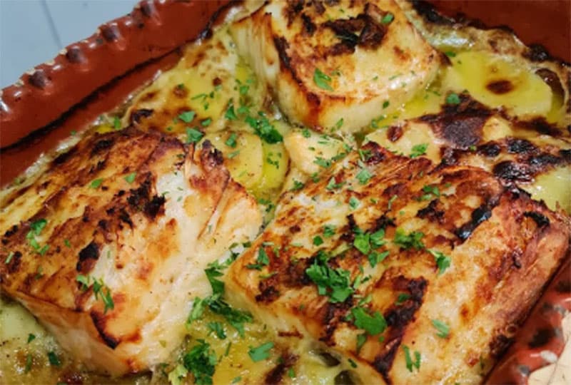 Bacalao en Ponte Caldelas