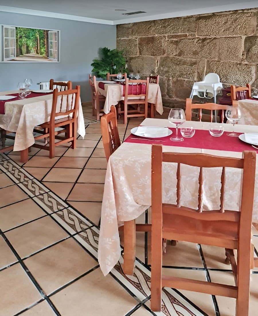 Platos tradicionales en Ponte Caldelas